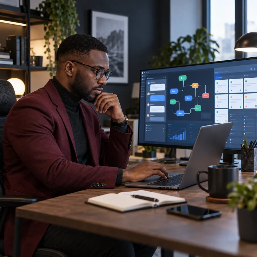 AI and business workflow automation at Eyiyce Studios