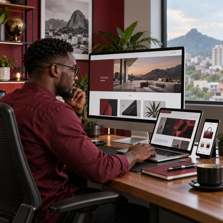 Website and e-commerce design at Eyiyce Studios